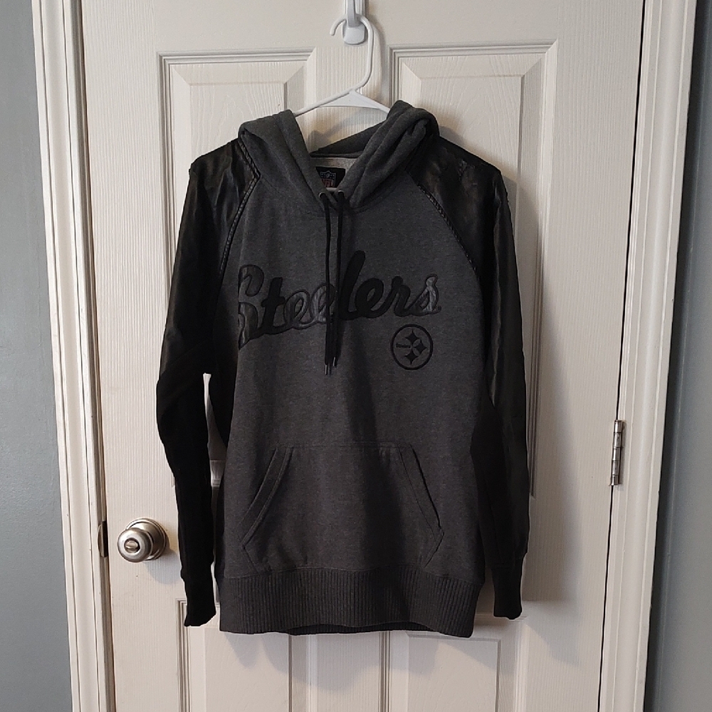 NFL Gray Pittsburgh Steelers Sweatshirt Hoodie